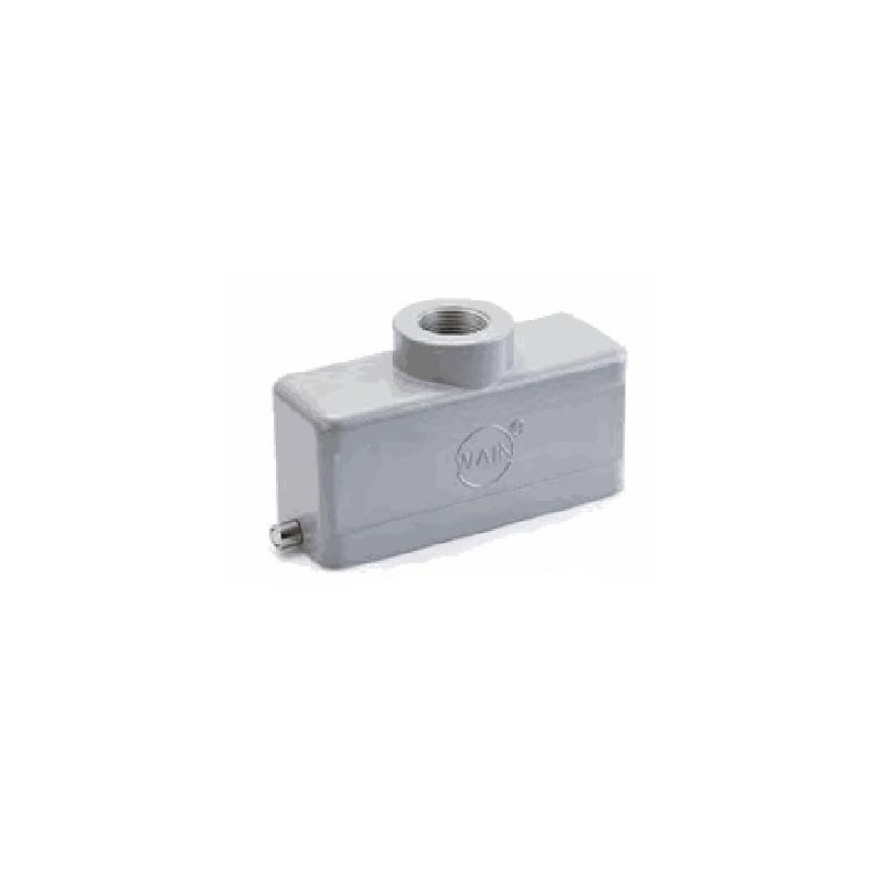 Capot 24B, Aluminium moulé sous pression, IP65, Sortie verticale, PG29